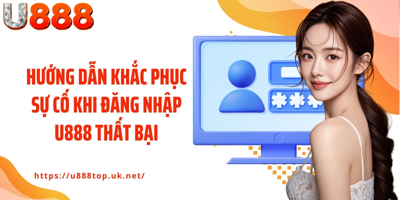 Hướng dẫn khắc phục sự cố khi đăng nhập U888 thất bại