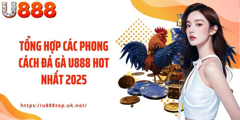 Tổng hợp các phong cách đá gà U888 hot nhất 2025